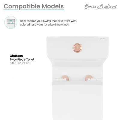 Toilet Hardware, Rose Gold (SM-2T120HB)