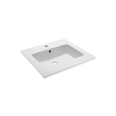 Voltaire 25 Vanity Top Sink with Single Faucet Hole