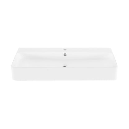 Carre 36" Rectangle Wall-Mount Bathroom Sink