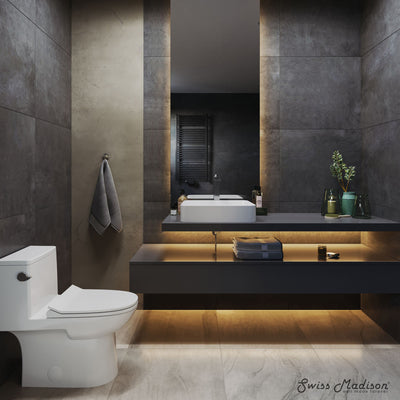 Concorde 15 Square Ceramic Vessel Sink