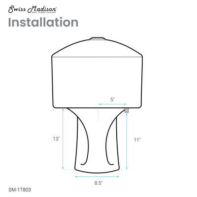 Chateau One-Piece Elongated Toilet Dual-Flush 1.1/1.6 gpf