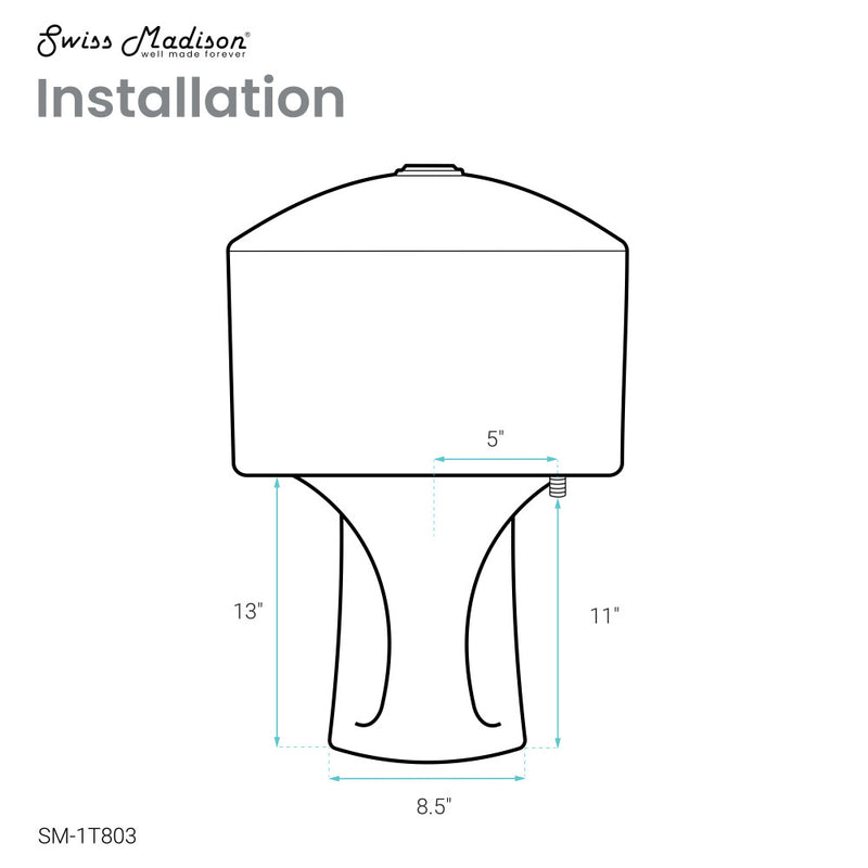 Chateau One-Piece Elongated Toilet Dual-Flush 1.1/1.6 gpf