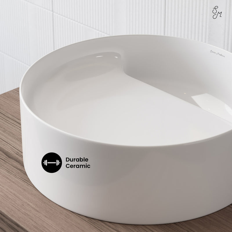 Beau 16.5" Round Vessel Bathroom Sink