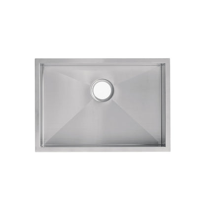 Tourner 26 x 18 Stainless Steel, Single Basin, Undermount Kitchen Sink