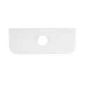 Carre Dual Flush Toilet Tank Lid Matte White - TTL22MW