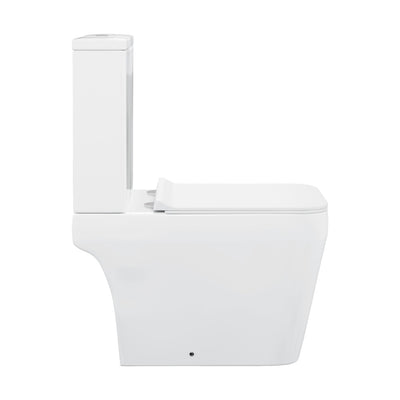 Rivoli Two-Piece Square Toilet Dual-Flush 1.1/1.6 gpf