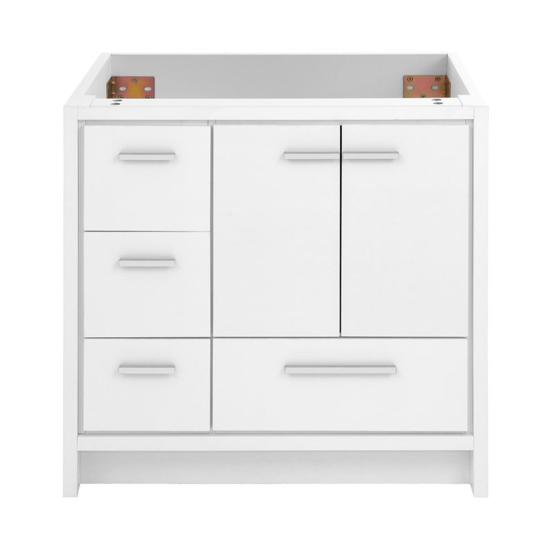 Virage 36 Freestanding, Bathroom Vanity in Glossy White - Cabinet