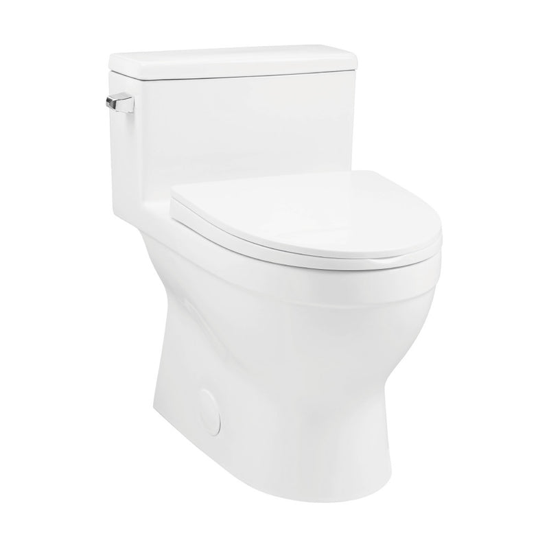 Clichy One-Piece Elongated Toilet Side Flush 1.28 gpf (6-Pack)