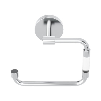 Verre Acrylic Toilet Paper Holder in Chrome