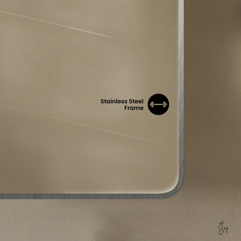 Pierre 20 x 30 Rectangle Recessed/Wall Mount Medicine Cabinet with Mirror in Polished Chrome