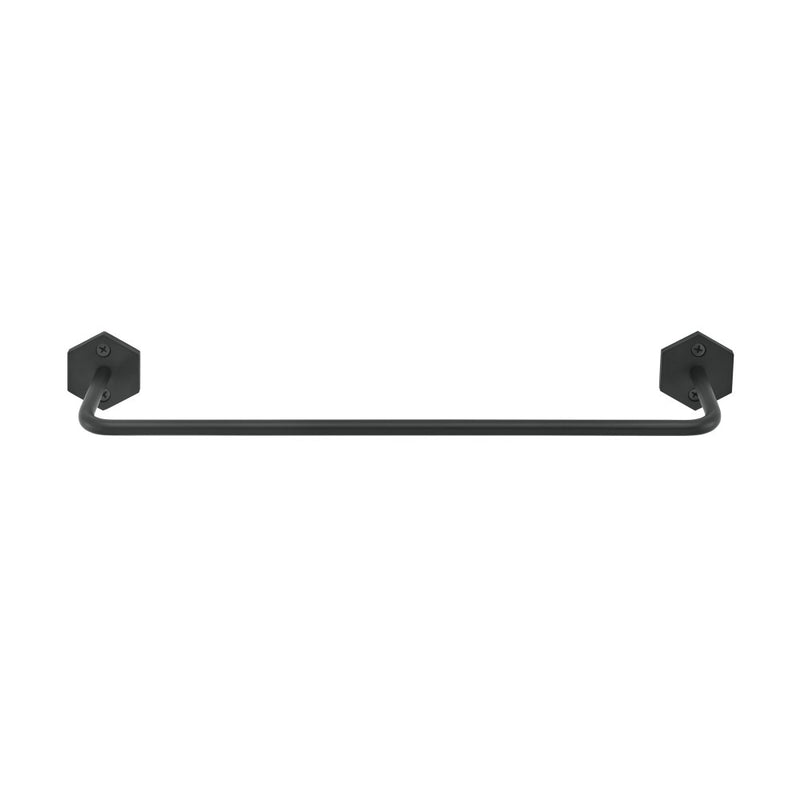 Brusque 12" Towel Bar in Matte Black