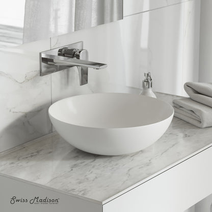 Classe 16 Ceramic Sink in Shiny White