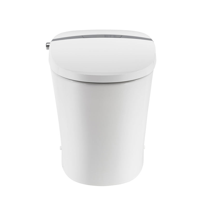 Avancer Smart Tankless Elongated Toilet and Bidet, Touchless Vortex Dual-Flush 1.1/1.6 gpf