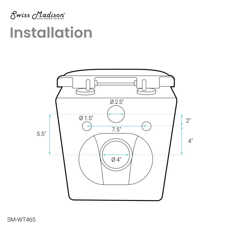 Calice Wall-Hung Round Toilet Bowl