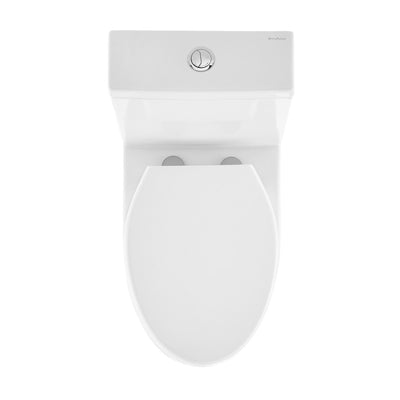 Cache Two-Piece Elongated Toilet Dual-Flush 1.1/1.6 gpf