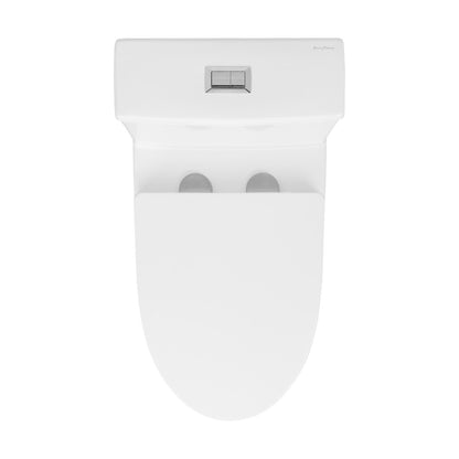 Dreux One Piece Elongated Dual Flush Toilet with 0.95/1.26 GPF (6 - Pack)