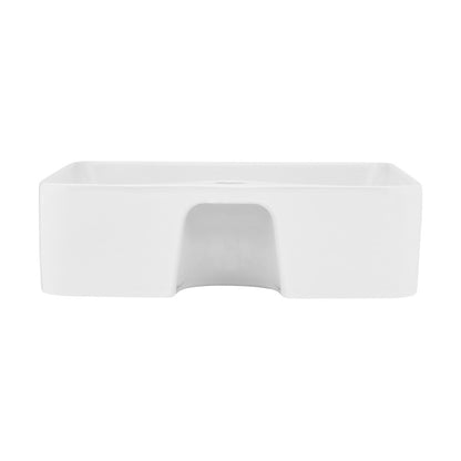 Rennes 19" Vessel Sink in Glossy White