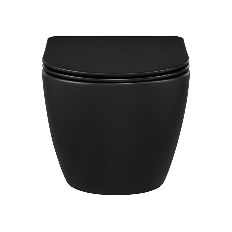 St. Tropez Wall-Hung Toilet Bowl Only in Matte Black