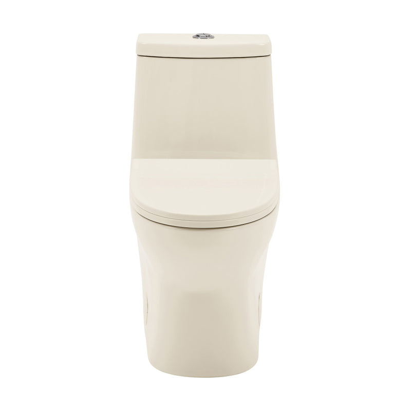 Ivy One Piece Toilet Dual Vortex Flush 1.1/1.6 gpf in Bisque