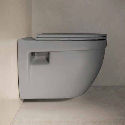 Ivy Wall-Hung Toilet Bowl Only in Matte Gray