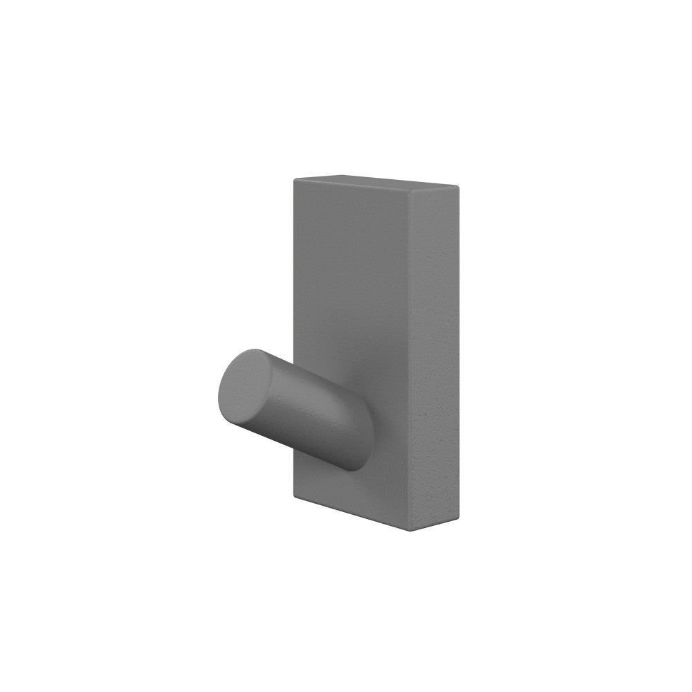 Monaco Concrete Bathroom Robe Hook in Gray