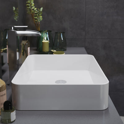 Concorde 15 Square Ceramic Vessel Sink