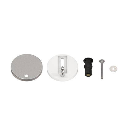 Fantome plastic pins replacement parts set for toilets with screw and washer components.