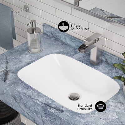 Avancer 36'' Wall Mount Sink In Blue Celeste