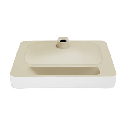 Carre Large Rectangle Vessel Sink