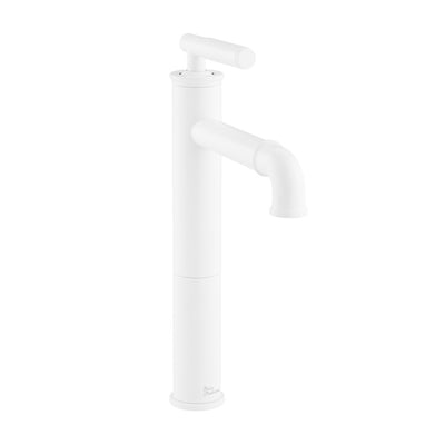 Avallon Single Hole, Single-Handle Sleek, High Arc Bathroom Faucet in Matte White