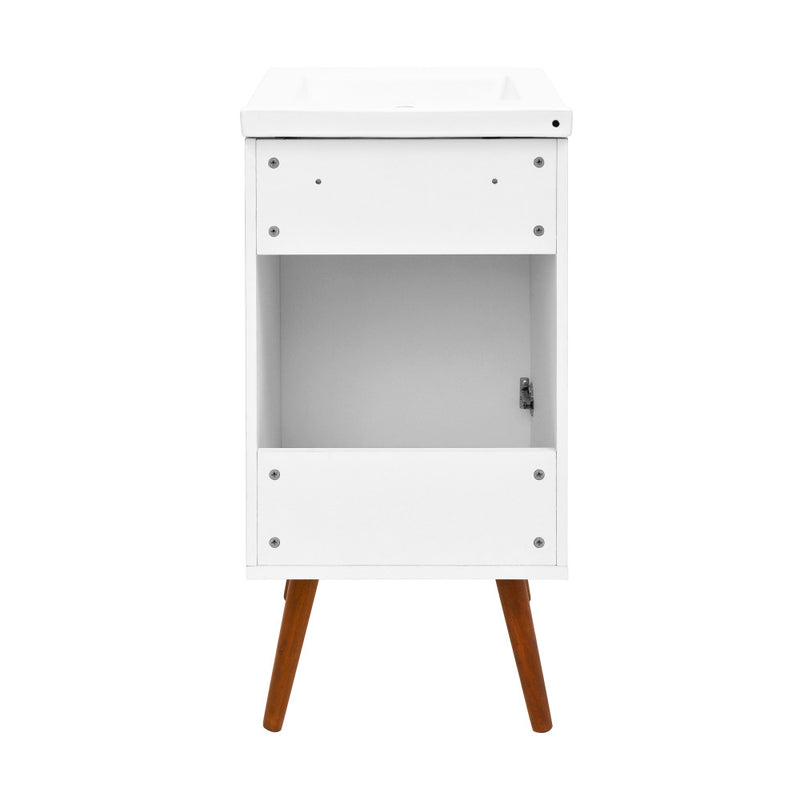 Manoir 18" Bathroom Vanity in White