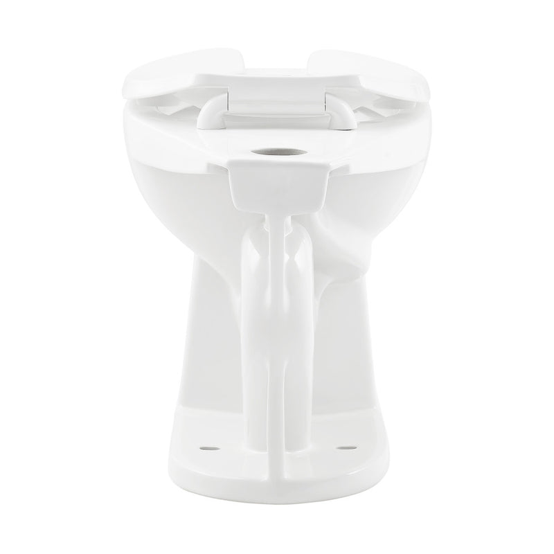 Sirene Floor-Mounted Commercial Elongated Top Flush Spud Flushometer Toilet Bowl