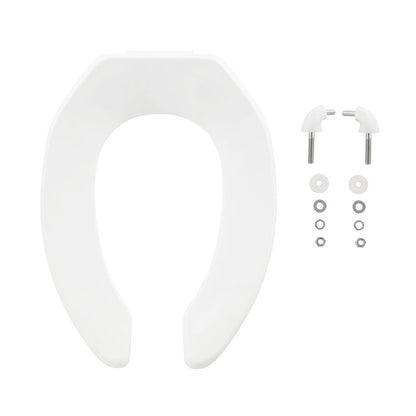 Commercial Standard Elongated Seat, Glossy White