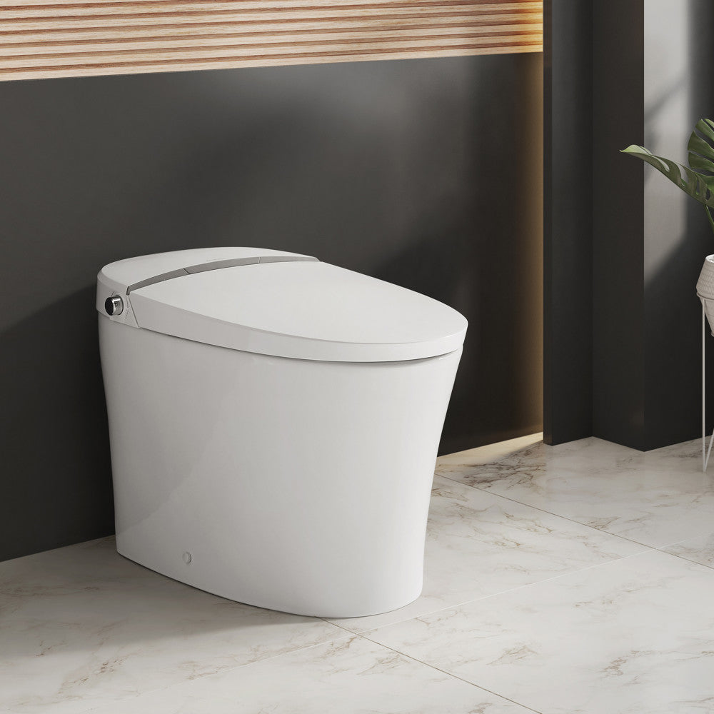 Viro Smart Tankless Elongated Toilet and Bidet, Touchless Vortex