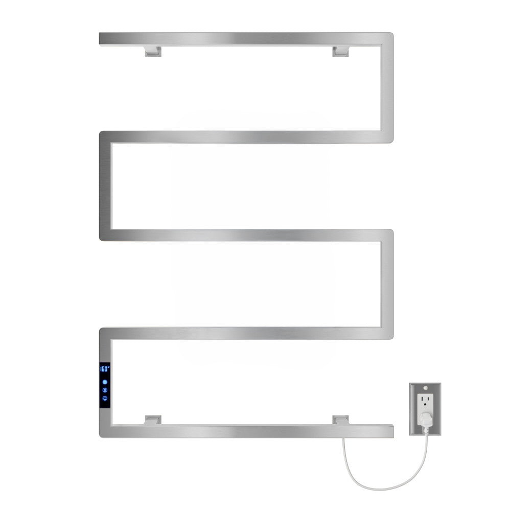 Voltaire 5-Bar Electric Towel Warmer in Chrome