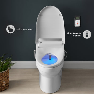 Virage One-Piece Toilet with Vivante Smart Seat 1.1/1.6 gpf