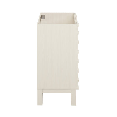 Cascade 18" Freestanding Bathroom Vanity Cabinet without Top in White Oak