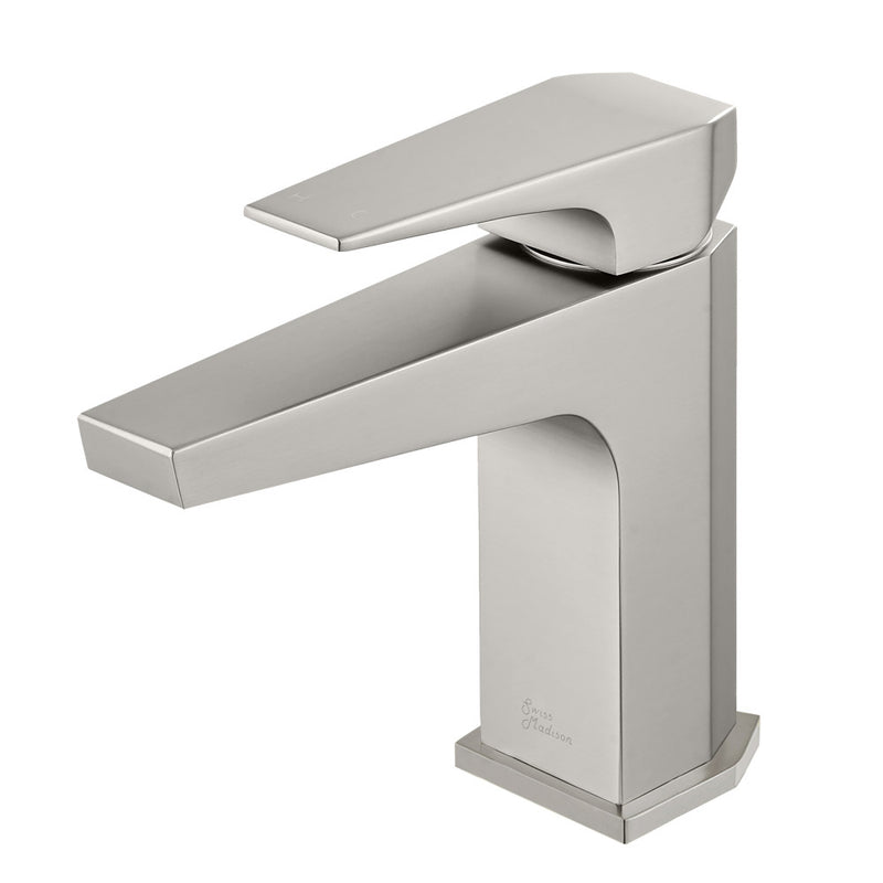 Voltaire Single Hole, Single-Handle, Bathroom Faucet in Brushed Nickel