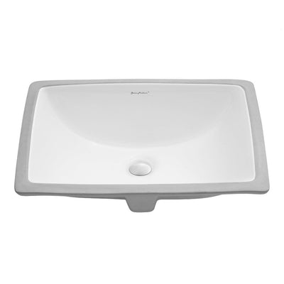 Plaisir 21 Rectangular Under-Mount Bathroom Sink