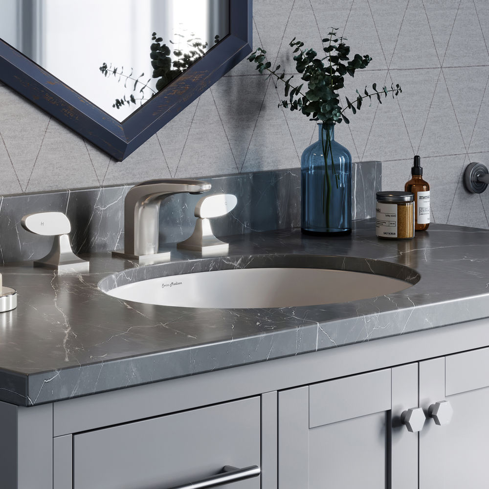 Plaisir 16.5 Oval Under-Mount Bathroom Sink