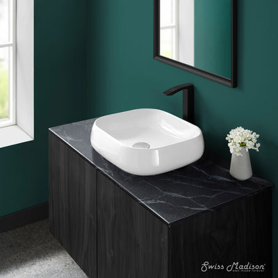 Chateau 18 Square Ceramic Vessel Sink