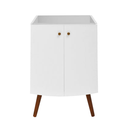 Manoir 24 Bathroom Vanity in White Cabinet Only