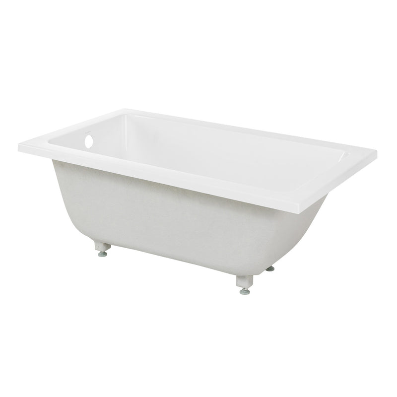 Voltaire 48" x 30" Reversible Drain Drop-In Bathtub