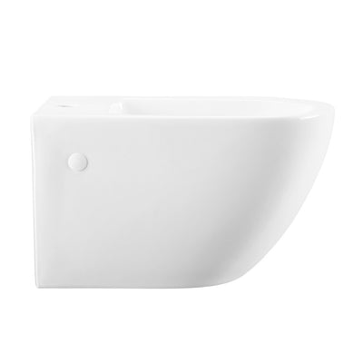 St. Tropez Wall Hung Bidet in Glossy White