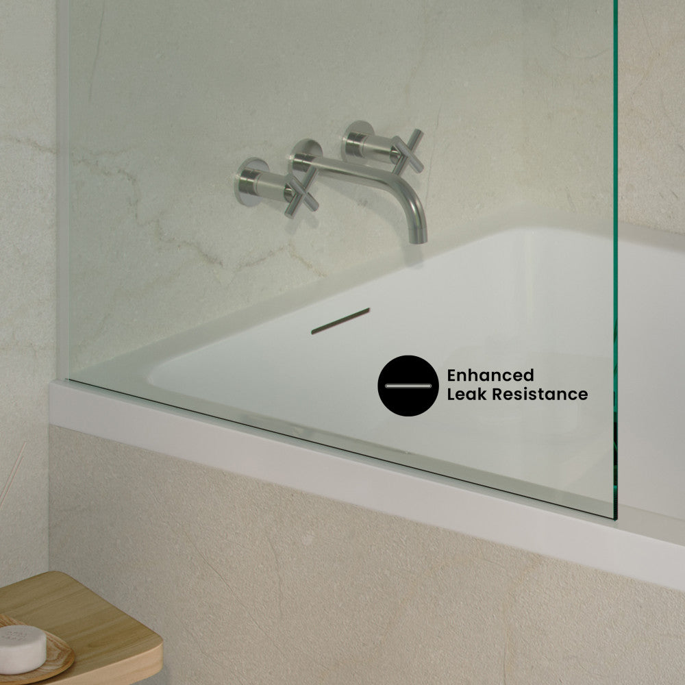 Voltaire 60 x 36 Left Drain Soaking Alcove Bathtub in Glossy White with Integrated Overflow, Drain Included