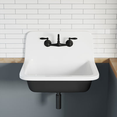 Loire Wall-Mounted Faucet in Matte Black