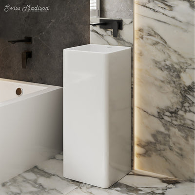 Claire One-Piece Pedestal Sink