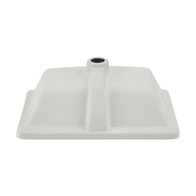 Voltaire 21" Rectangle Undermount Bathroom Sink in Matte Black