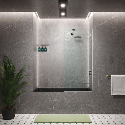 Voltaire 60" x 30" Right-Hand Drain Alcove Bathtub in Matte Black