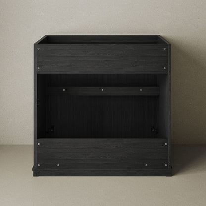 Lafayette 36" Freestanding Bathroom Vanity Cabinet without Top in Black Oak